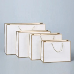 luxury custom printing Art paper bag